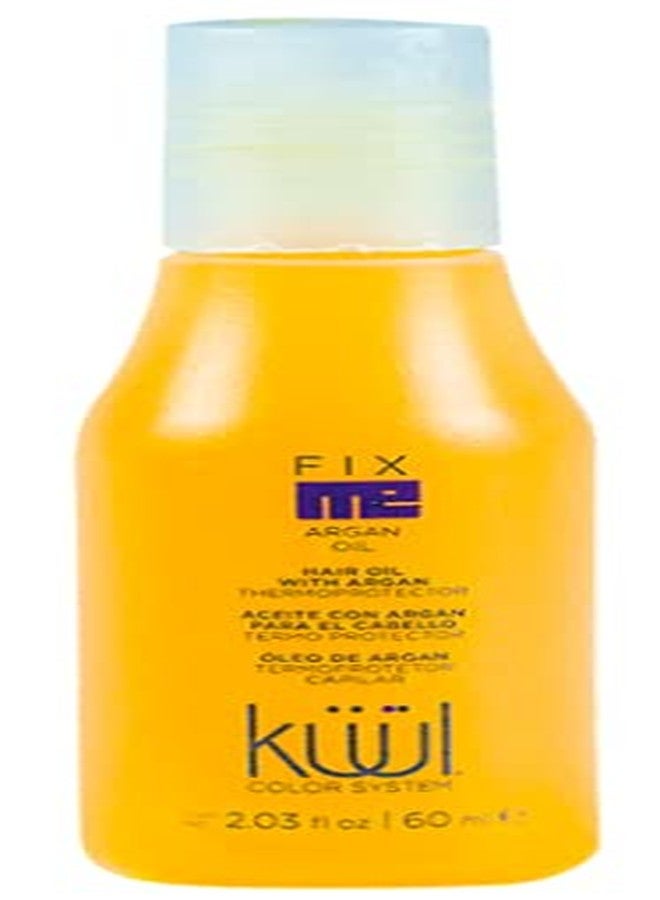 Fantasy Nails KÜÜL FIX ME ARGAN OIL (ACEITE CON ARGÁN) 60 ml/2.03 fl oz. mustard bottle, 1 Count