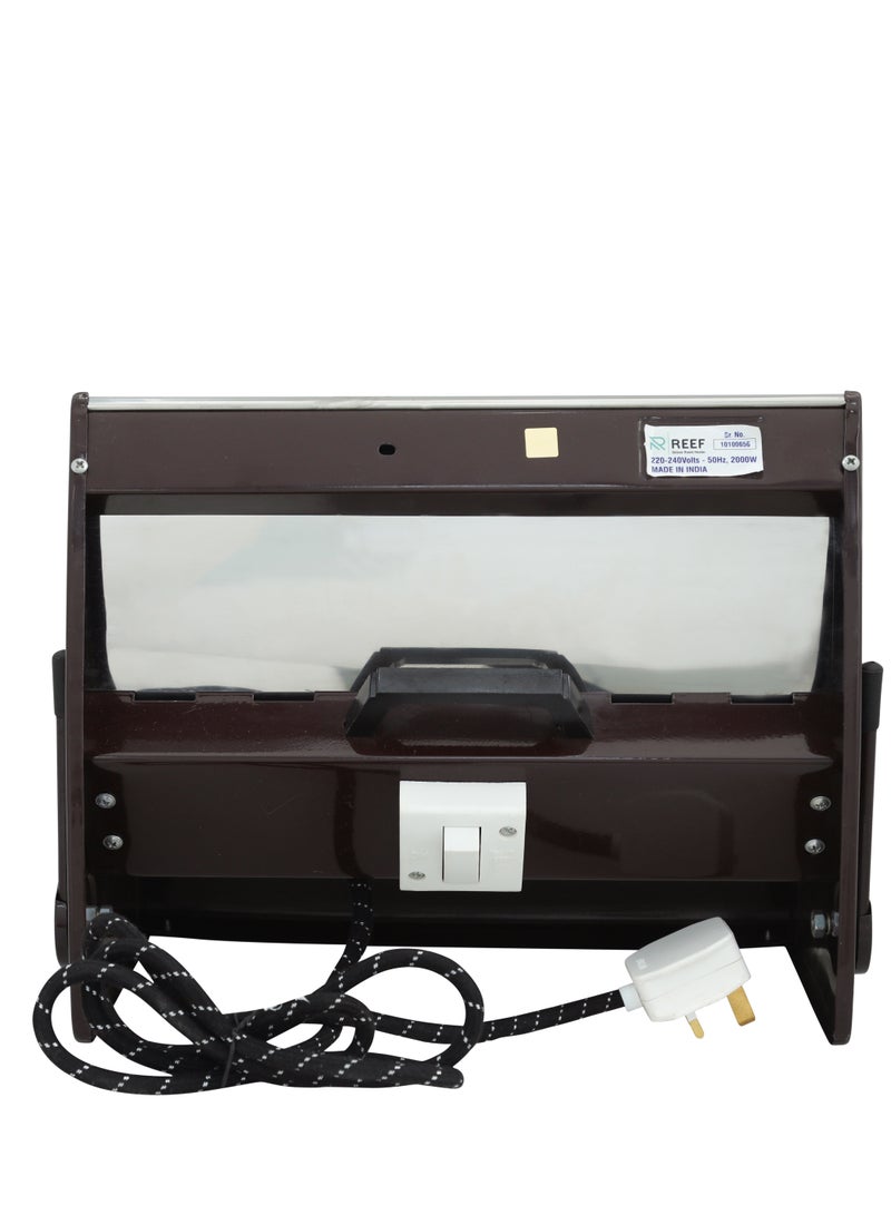 REEF Electric Room Heater with Two Heating Tubes – Lightweight Portable Indoor Heater - Image 4