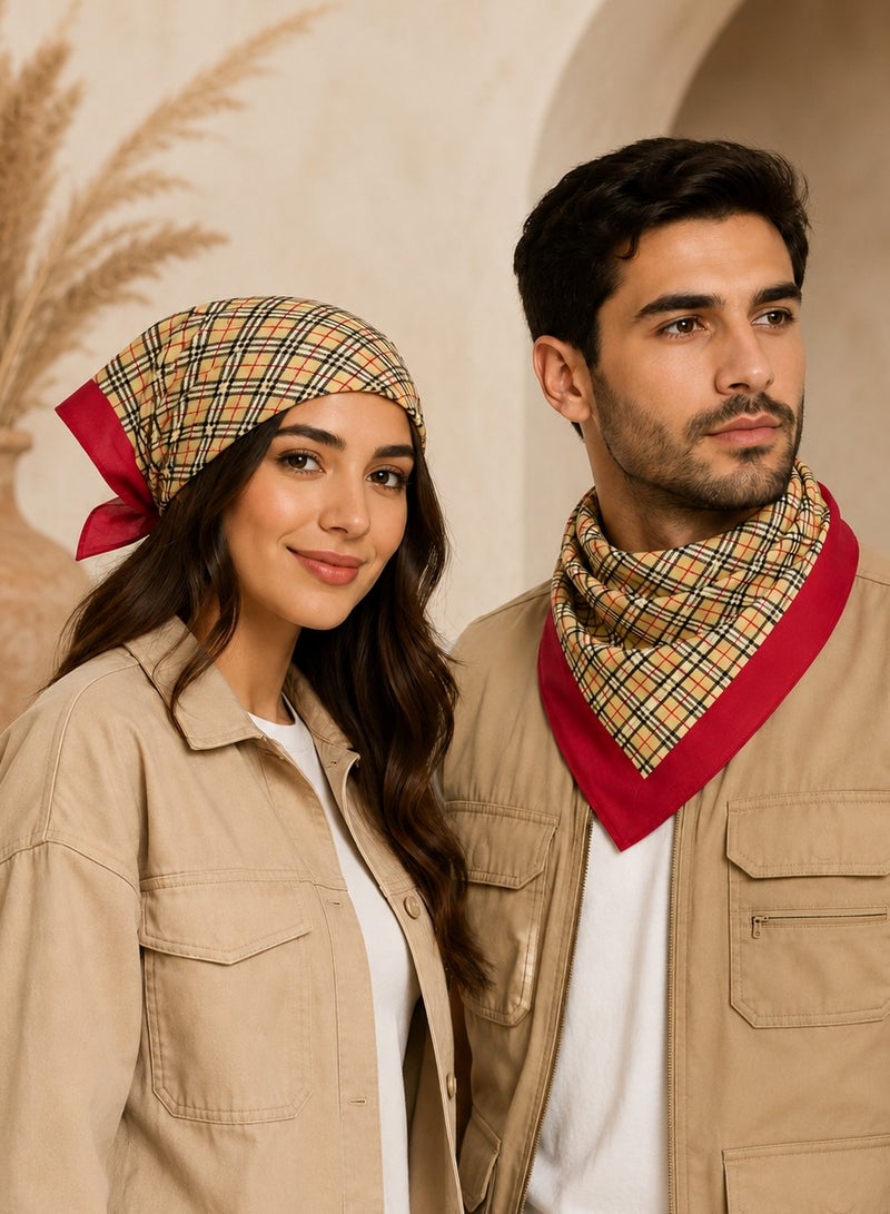 بربري بندانة، وشاح رأس متعدد الاستخدامات، غطاء للرقبة، غطاء للوجه، سكارف للجنسين - Image 1