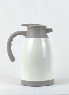 HTH Household Pot Thermos Coffee Jug Double Wall Airtight Sealed Vacuum Flask Tea Carafe Heat Retention Thermal Insulated Thermos for Coffee Tea Hot Water 1.5 L/2 L/2.5 L  - Image 2