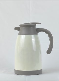 HTH Household Pot Thermos Coffee Jug Double Wall Airtight Sealed Vacuum Flask Tea Carafe Heat Retention Thermal Insulated Thermos for Coffee Tea Hot Water 1.5 L/2 L/2.5 L  - Image 1