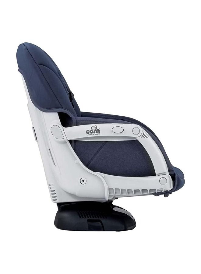 cam Idea Booster Baby Feeding Chair, Snack Seat, Smart Pop, Portable, Booster Seat With Tray Eating, Dinning Lightweight, Compact Fold, Travel - Blue - Image 3