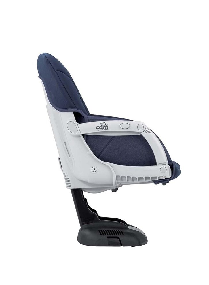 cam Idea Booster Baby Feeding Chair, Snack Seat, Smart Pop, Portable, Booster Seat With Tray Eating, Dinning Lightweight, Compact Fold, Travel - Blue - Image 4