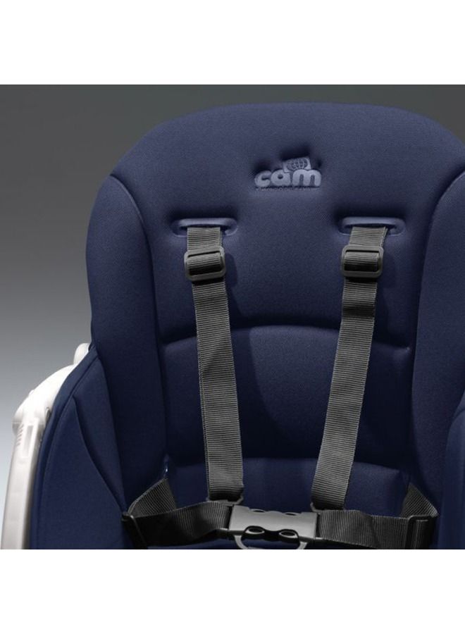 cam Idea Booster Baby Feeding Chair, Snack Seat, Smart Pop, Portable, Booster Seat With Tray Eating, Dinning Lightweight, Compact Fold, Travel - Blue - Image 5