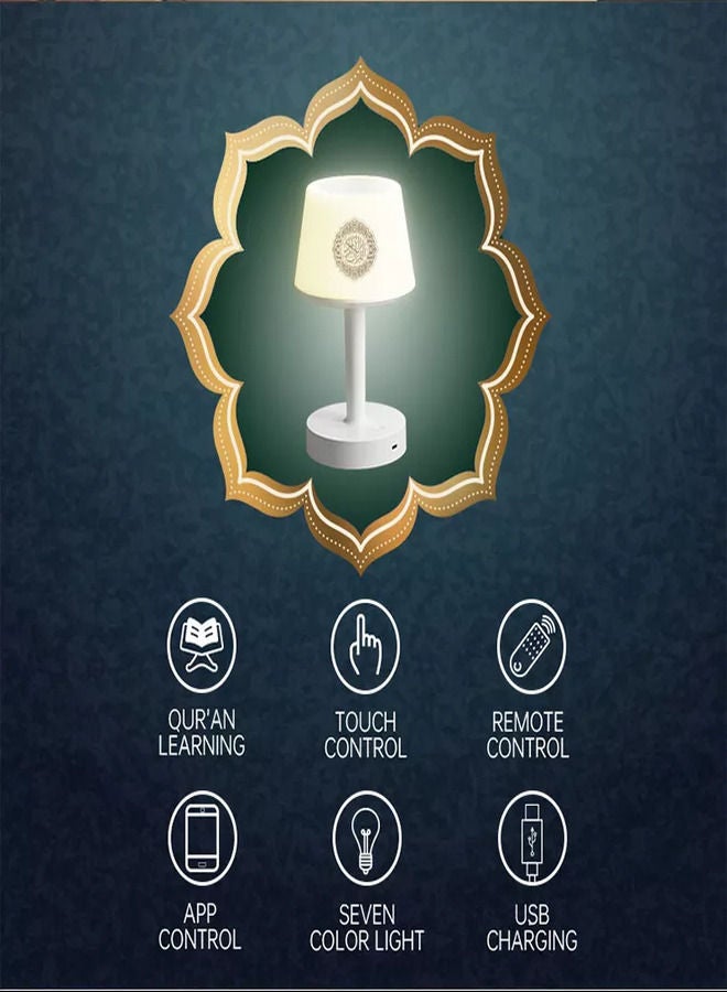 DETREND مصباح قرآني وساعة أذان تحتوي على أذان 4800 مدينة وتوقيت عالمي - Image 3