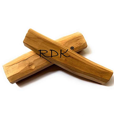 RDK Pure Sandalwood Original Chandan Stick Natural Chandan Wood Lakdi for Pooja Tilk Havan & Beauty 120-130 Grams - Image 1