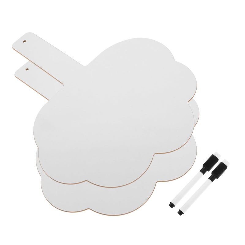 Double Sided Dry Erase Paddles 2 Pack for Classroom Voting Learning - Image 2