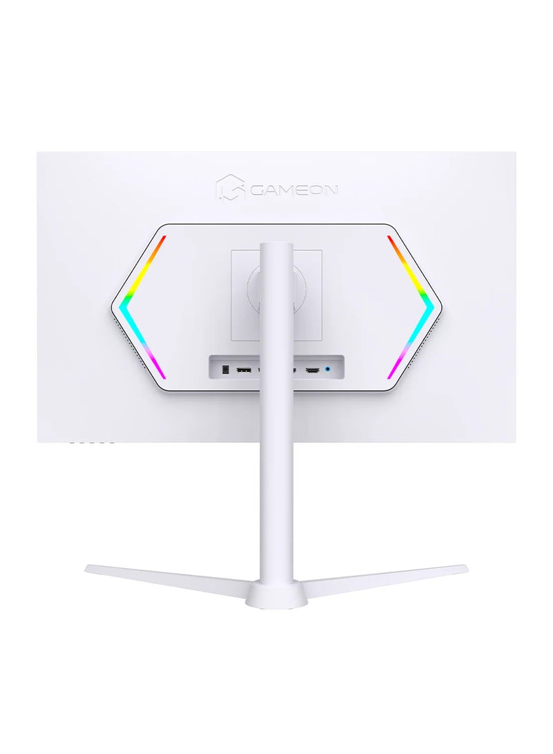 GAMEON 27" Inch Gaming Monitor Artic Pro-Series (1920x1080) FHD Fast IPS, 380Hz Refresh Rate, MPRT 0.5ms Response Time, 2.1 HDMI (Support PS5) GOAP27FHD380IPS | White - Image 4
