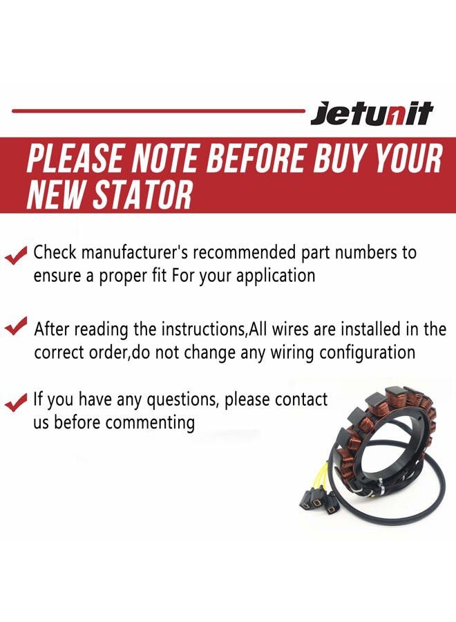 JETUNIT Outboard Stator For Yamaha 60V-81410-00-00 225hp 250hp - Image 4