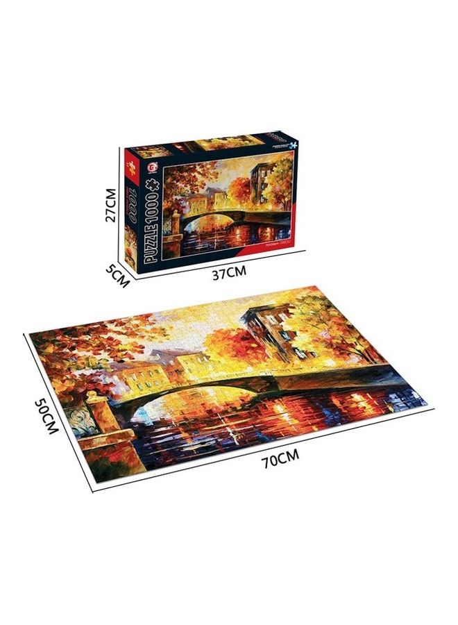 نيبمينينت 1000-Piece Bridge Jigsaw Puzzle Set 70 x 50cm - Image 2