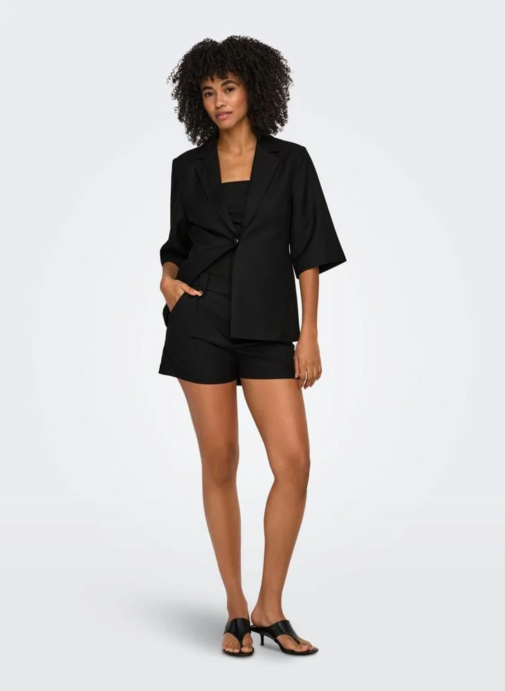 Only  Sleeve Linen Blazer for Women | Best Price UAE