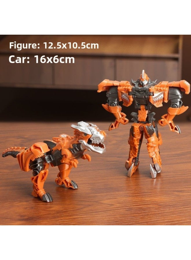 لعبة التجلي نموذج سيارة كينغ كونغ روبوت للأطفال الأولاد أوبتيموس برايم 3 إلى 6 عيد ميلاد قطعة واحدة بالجملة - اللون: محارب فولاذي - Image 1