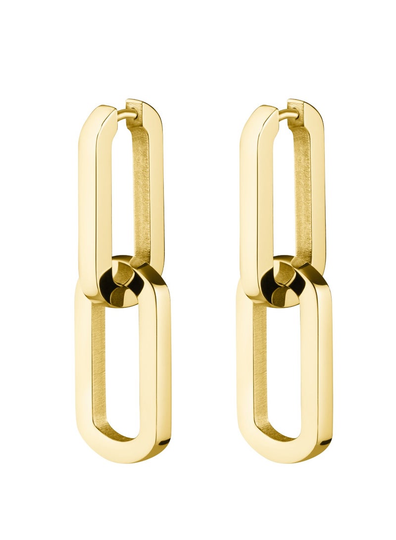 RoseField Rosefield Dual Hoops Gold - JEDHG-J585  - Image 1