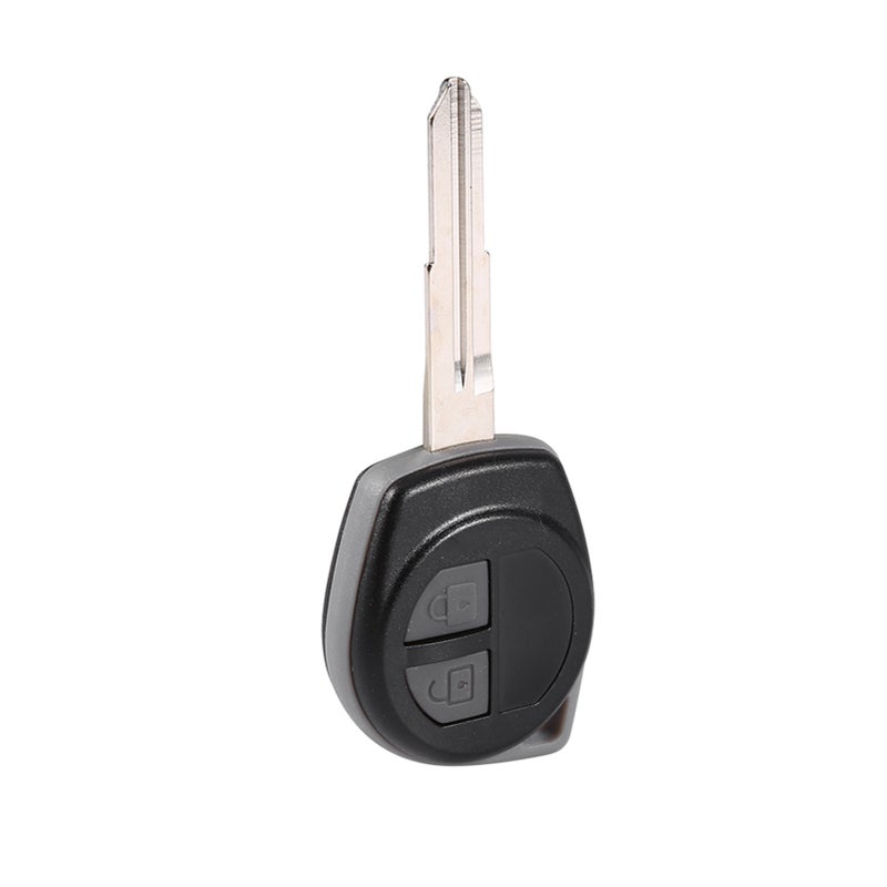 Remote Key Shell: 2 Buttons Durable Rust-Resistant - Easy Component Transfer Car Key Case for Suzuki Vitara Suzuki Swift Owners with Worn Broken Key Fobs - Image 1