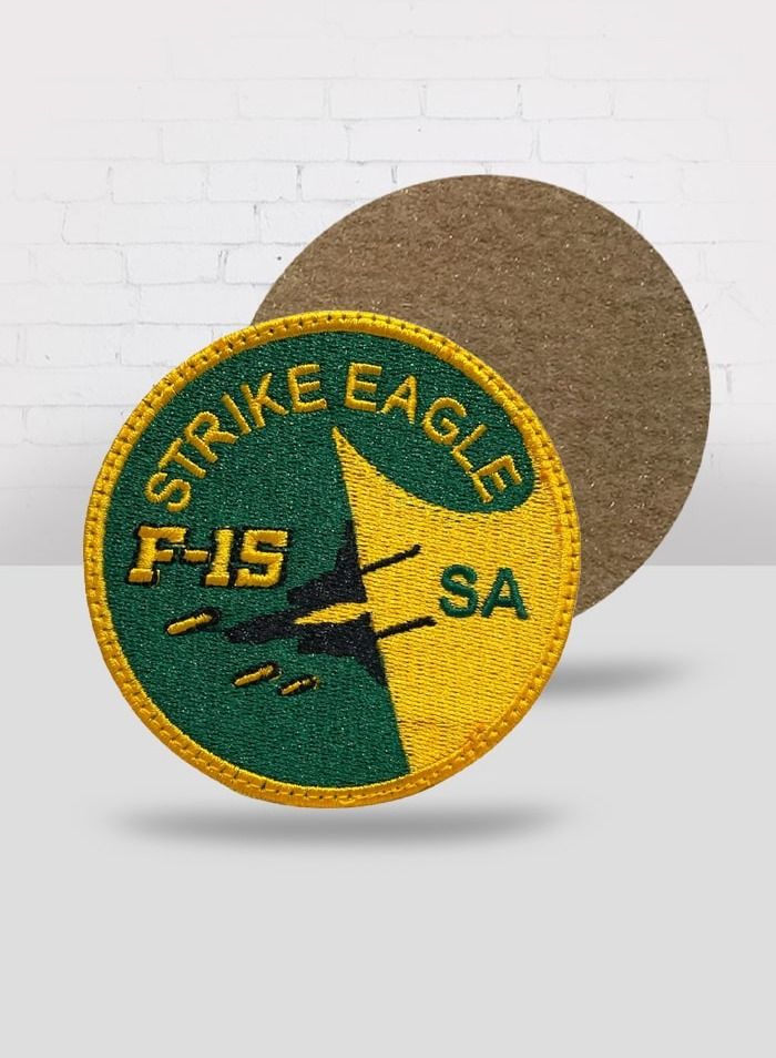 Fighter Gifts F-15SA Strike Eagle Green Patch  - Image 2