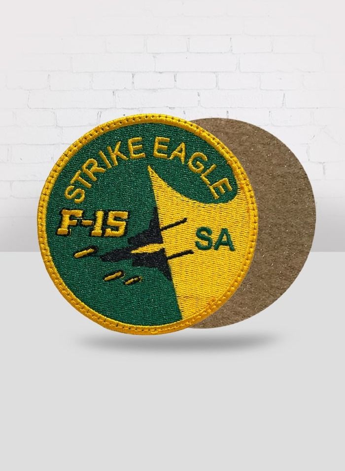 Fighter Gifts F-15SA Strike Eagle Green Patch  - Image 1