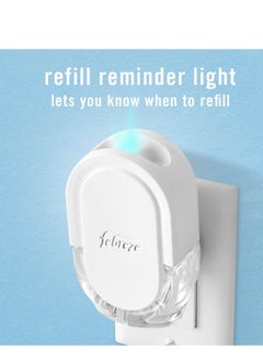 febreze Febreze Unstopables Odor-Fighting Plug Air Freshener, Fresh, (3) .87 fl. oz. Oil Refills  - Image 2