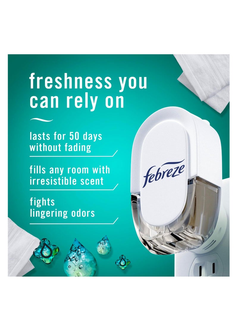 febreze Febreze Unstopables Odor-Fighting Plug Air Freshener, Fresh, (3) .87 fl. oz. Oil Refills  - Image 5