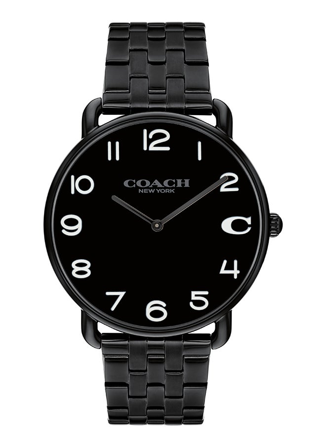 COACH ساعة يد رجالية من الستانلس ستيل بعقارب دائرية الشكل 14602670 - 41 ملم  - Image 1