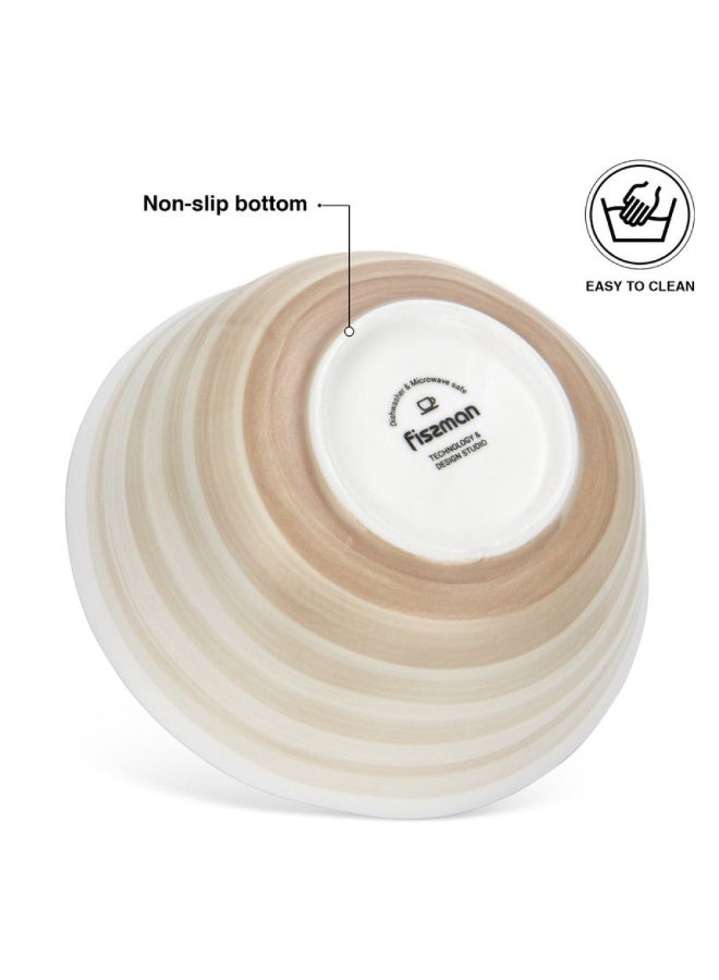 Fissman Set Of 2 Bowls Glide 16 Cm (Porcelain) - Image 4