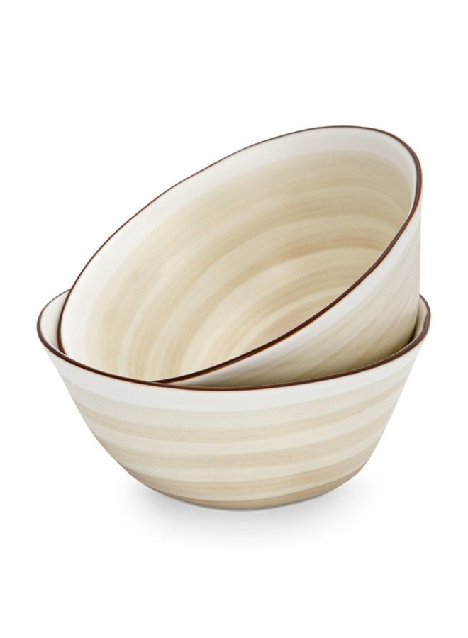 Fissman Set Of 2 Bowls Glide 16 Cm (Porcelain) - Image 2