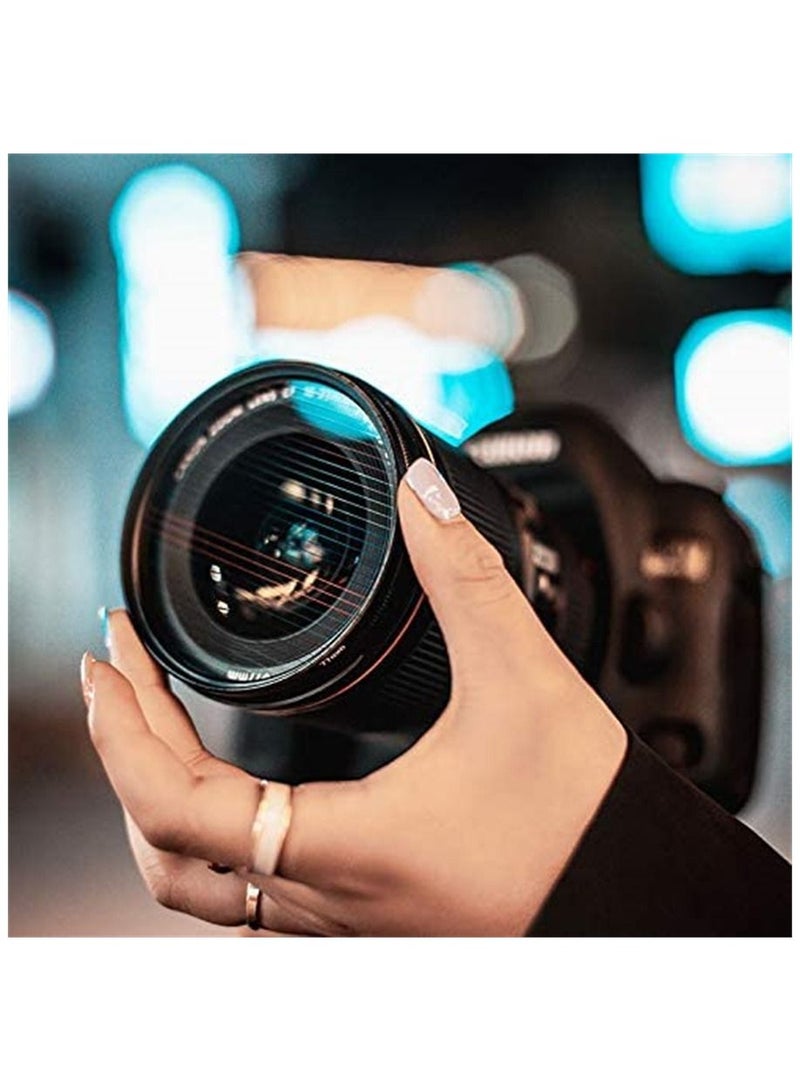 SYOSI 77MM Camera Len Filter Special Film Effect Camera Len Filter Accessories Camera Rainbow Glare Film Polarizer Widescreen Film Polarizer Len Filter for Professional Photography Lens Rainbow Glare  - Image 3