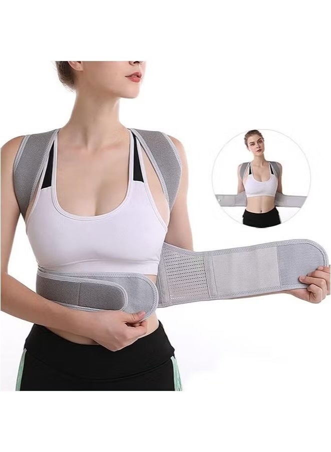 Postural Belt Correction Belt, Shoulder Posture Corrector, Invisible Orthopedic Corset Straight Back Support, Back Pain Relief - Image 2