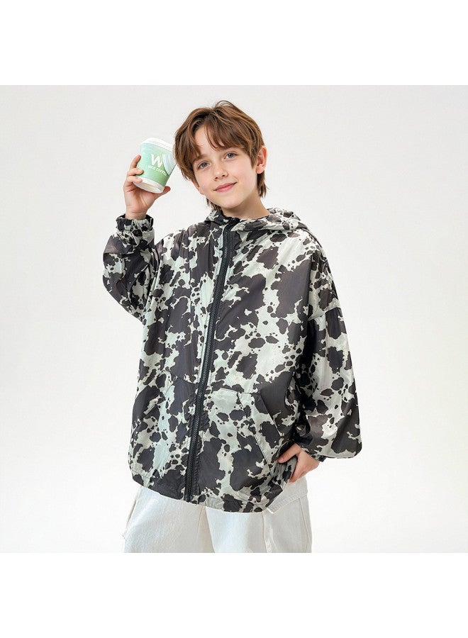Bumblebee Boys' Jacket Summer 2025 New Kids' Outerwear Sun Protection Shirt Trendy Camouflage Lightweight Top For Toddlers - Image 3