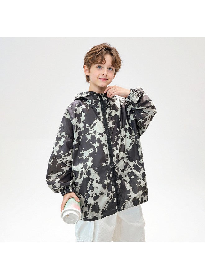 Bumblebee Boys' Jacket Summer 2025 New Kids' Outerwear Sun Protection Shirt Trendy Camouflage Lightweight Top For Toddlers - Image 4