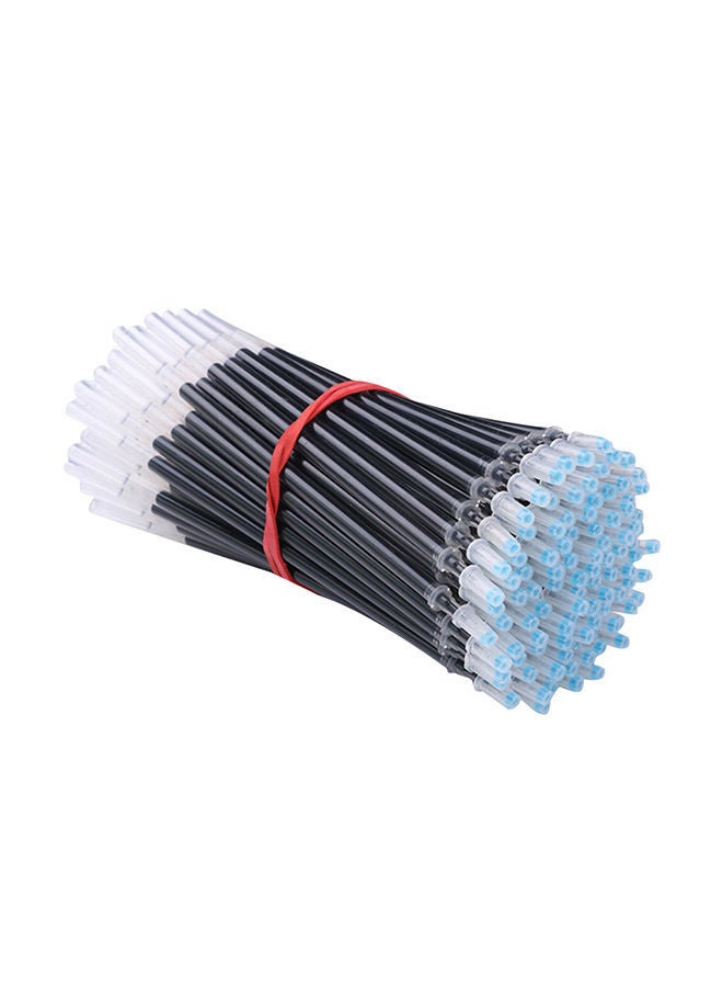 NIBEMINENT 20-Piece Bullet Full Needle Neutral Pen Refill Black