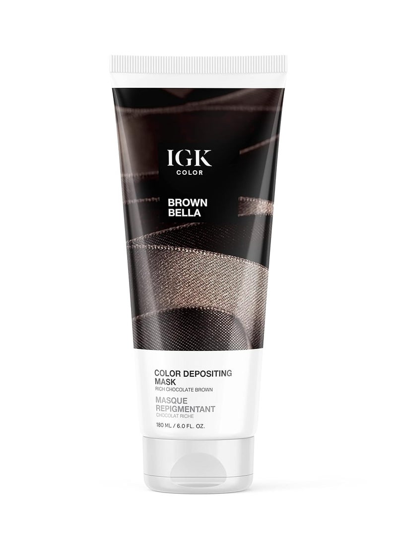 iGK IGK COLOR DEPOSITING MASK | Conditioning + Hydrate + Shine | Vegan + Cruelty Free |  - Image 1