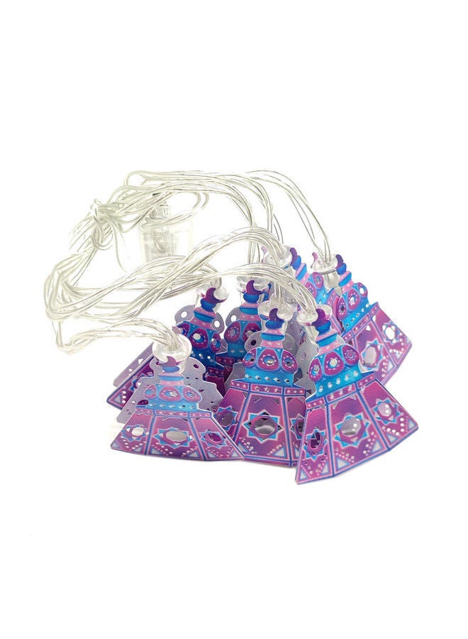 NIBEMINENT Ramadan String Lights Multicolour 200cm - Image 1