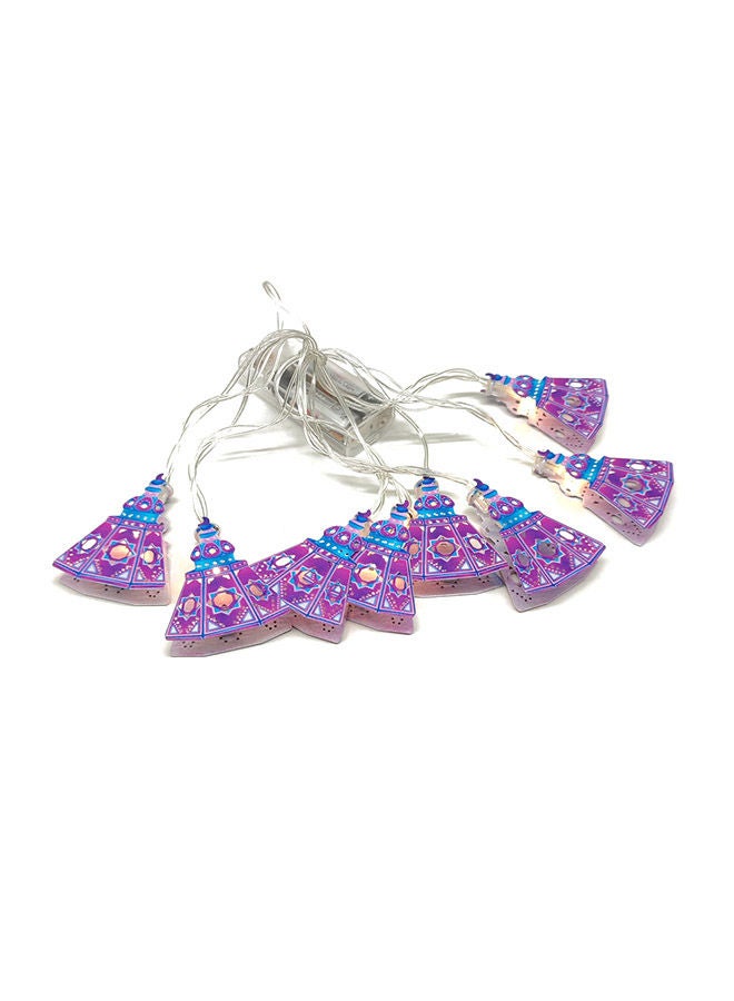 NIBEMINENT Ramadan String Lights Multicolour 200cm - Image 2