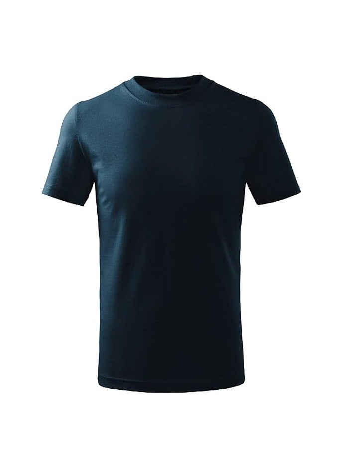 PRINTSHOP4ME 10 pcs Adult Round Neck Combed Men's T Shirt 190 GSM Pure Cotton Basic Colors  - Image 2