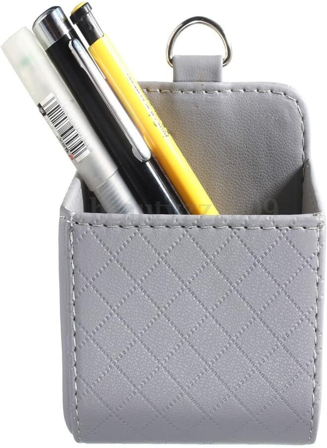 YOSOO - Yosoo Car Auto Seat Back Interior Air Vent Tidy Storage Coin Bag Case Organizer Cellphone Holder Pounch Box with Hook (Gray) - Image 1