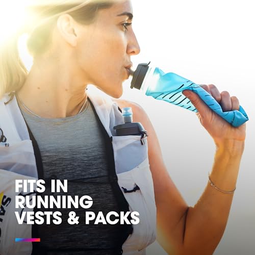 HydraPak UltraFlask Speed 500ml 2-Pack Collapsible Soft Flask Water Bottle for Hydration Vests and Running Packs with Easy Open Cap (500ml / 17oz) - Image 3