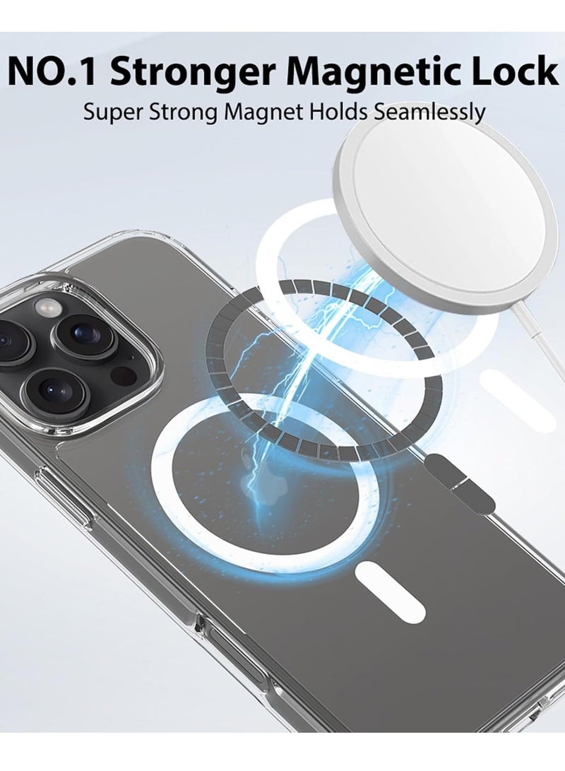 BORTONY iPhone 16 Pro Max Magsafe Support Wireless Charging Slim Protection Clear iPhone 16 Pro Max Cover Anti Scratch Magnetic  iPhone 16 Pro Max Case - Image 4