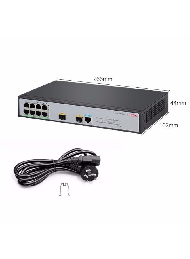 H3c 8 Ethernet Ports + 2 Optical Ports, Full Gigabit Layer 2 Fully Managed Enterprise-grade Network Switch, Visual Management/ipv6/link Aggregation/vlan, S1850v3-10p - Image 3