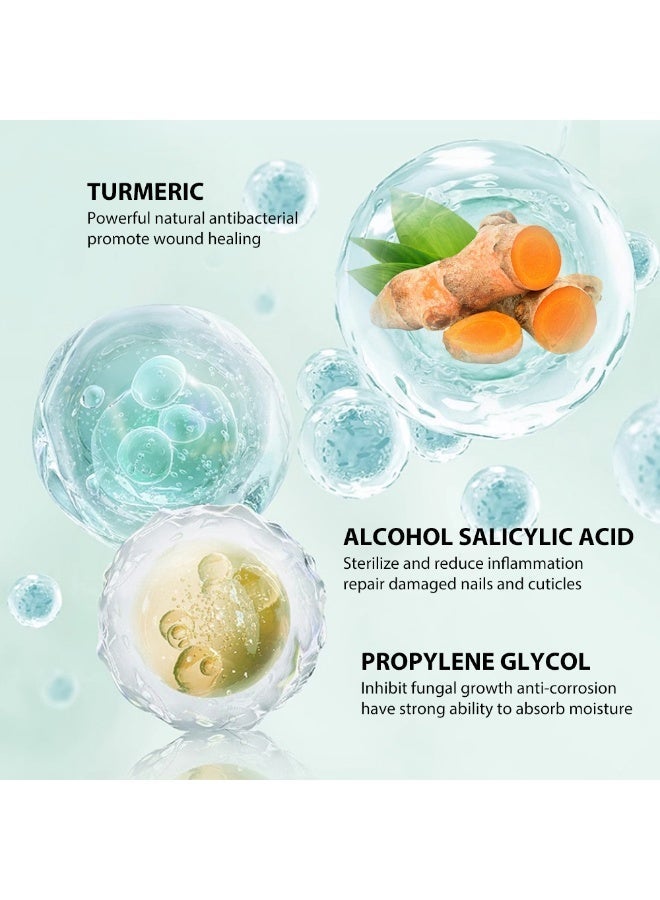 MOOYAM 7 Days Nails Fungus Treatment, Moisturize the Cuticle & Strengthen Nails and Helps Nails Healthy Grow Nail Repair Treatment Solution Restoring Healthy Nails 30ml - Image 5