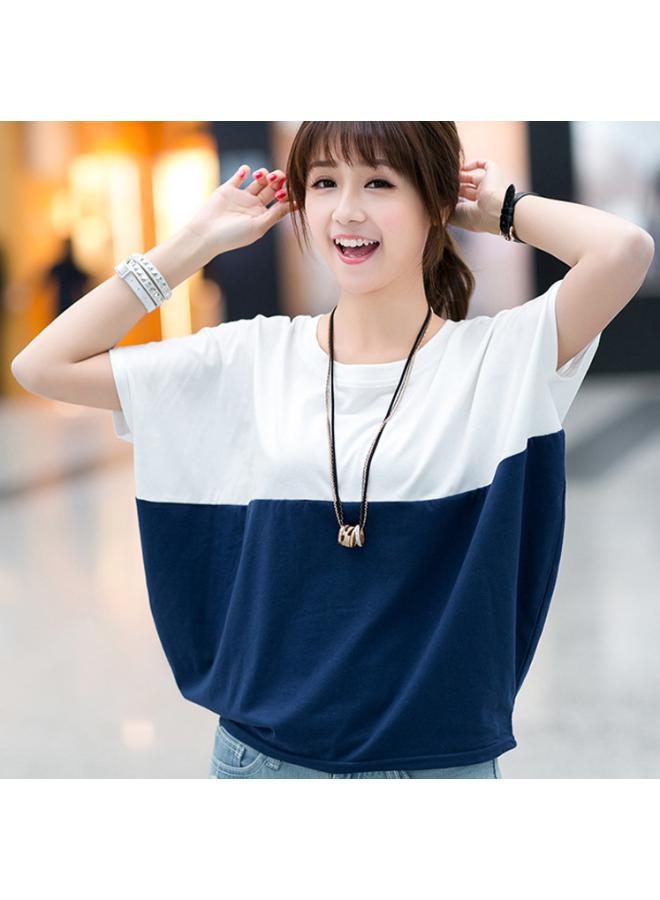 Summer Of Large Size Women's Loose Ladies Short Sleeve T-shirt Female Bat Shirt Student Jacket A Generation Of Hair 