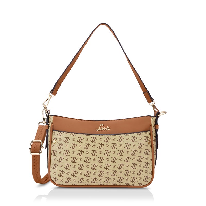 Lavie Woman's Cosmo Hobo Handbag(TAUPE) - Image 1