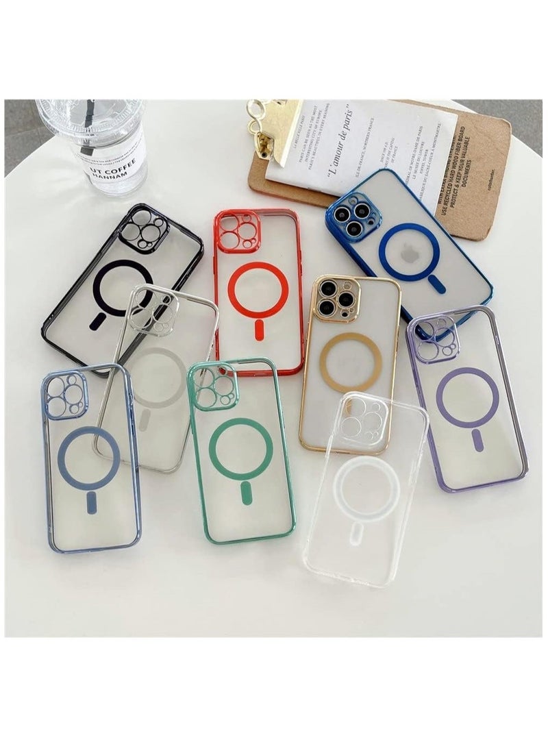 Raxoom iPhone 12 Pro Max Case, Ultra-Thin Shockproof and Anti-Yellow Protective Cover, Magnetic Phone Cover - Image 4