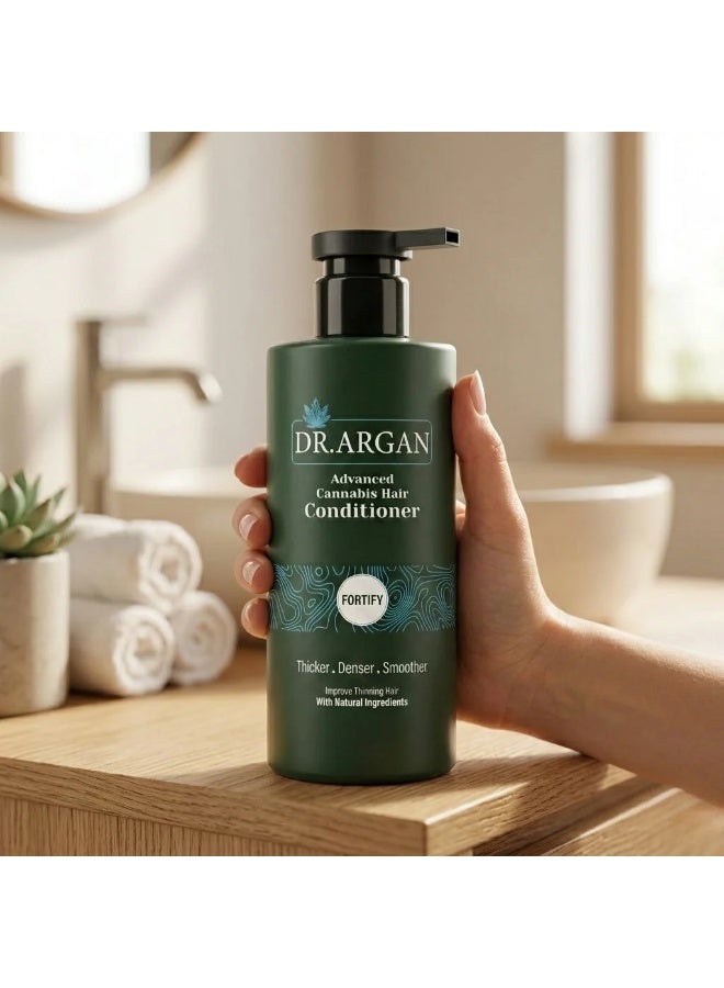 د. أرجان بلسم الشعر المتطور بالقنب فورتيفاي من DR.ARGAN، 400 مل - Image 2
