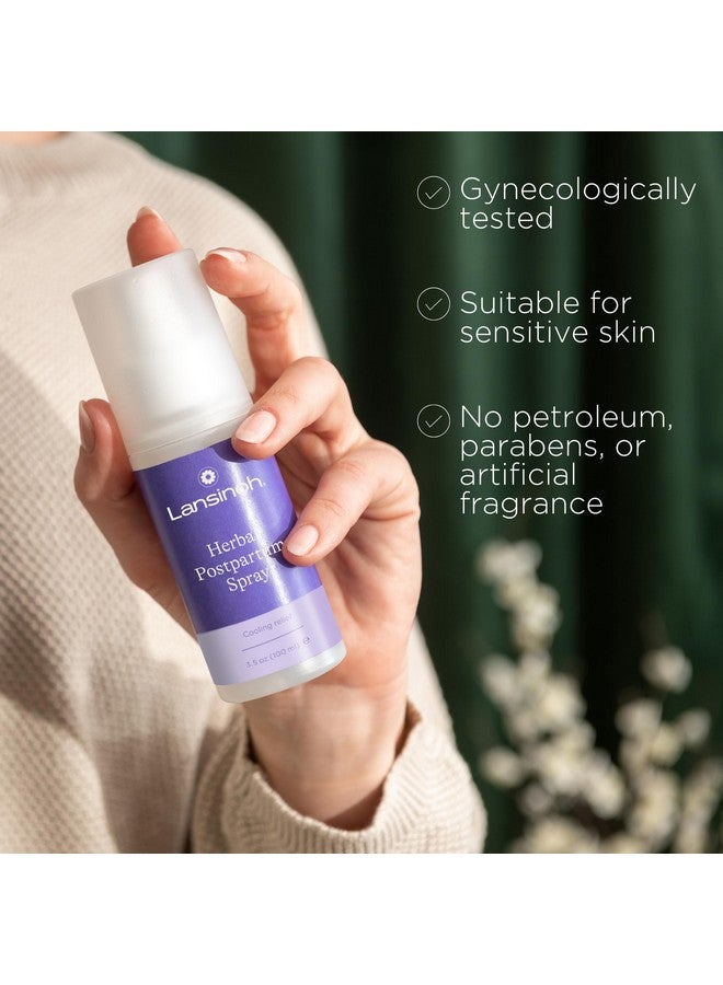 Lansinoh Lansinoh Herbal Perineal Spray, Postpartum Essentials, 3.5 Ounces  - Image 3