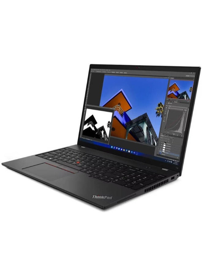 Lenovo ThinkPad T16 Gen 1 (2024) Laptop / AMD Ryzen 7 PRO 6850U / 16inch WUXGA / 512GB SSD / 16GB RAM DDR5 /Integrated AMD Radeon 680M Graphics/ Windows 11 Pro / English Keyboard/Thunder Black/International Version / - [21CHS05B00] English black - Image 3
