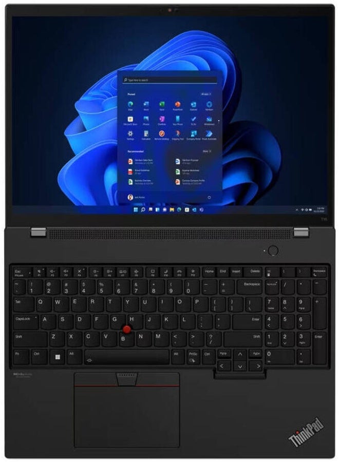 Lenovo ThinkPad T16 Gen 1 (2024) Laptop / AMD Ryzen 7 PRO 6850U / 16inch WUXGA / 512GB SSD / 16GB RAM DDR5 /Integrated AMD Radeon 680M Graphics/ Windows 11 Pro / English Keyboard/Thunder Black/International Version / - [21CHS05B00] English black - Image 5