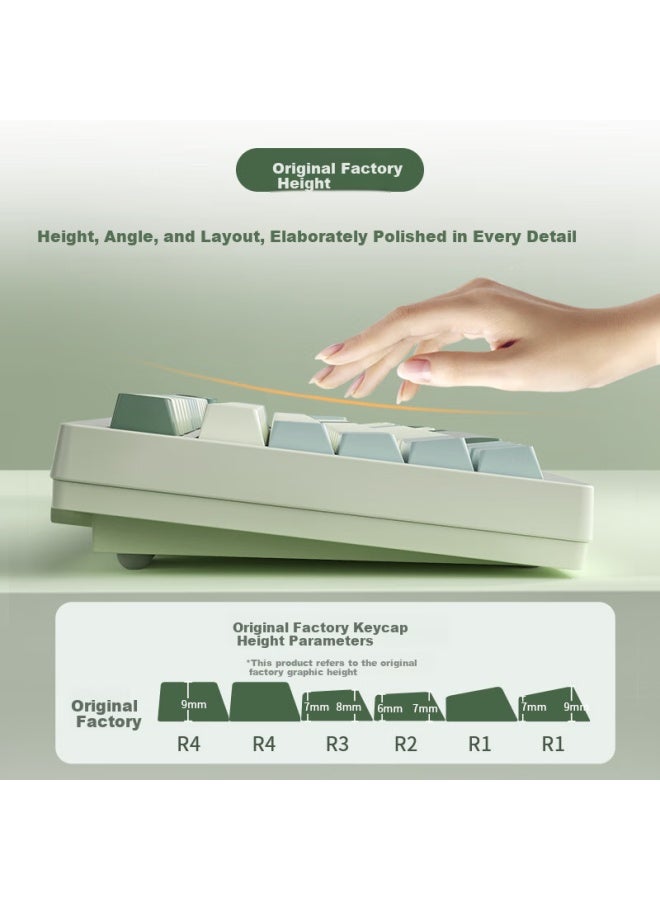Langtu Lt95 Cuiwei Wired/wireless/bluetooth Tri-mode Mechanical Keyboard, Gasket Structure, Rgb Lighting Effects, Lcd Color Screen, 1000mah, Macaron Switch - Image 3