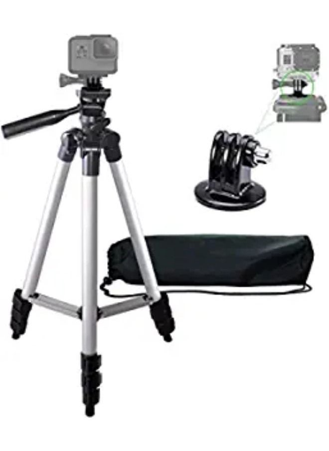SHOPI Digital Camera Tripod Stand 50inch Black/Silver  - Image 3