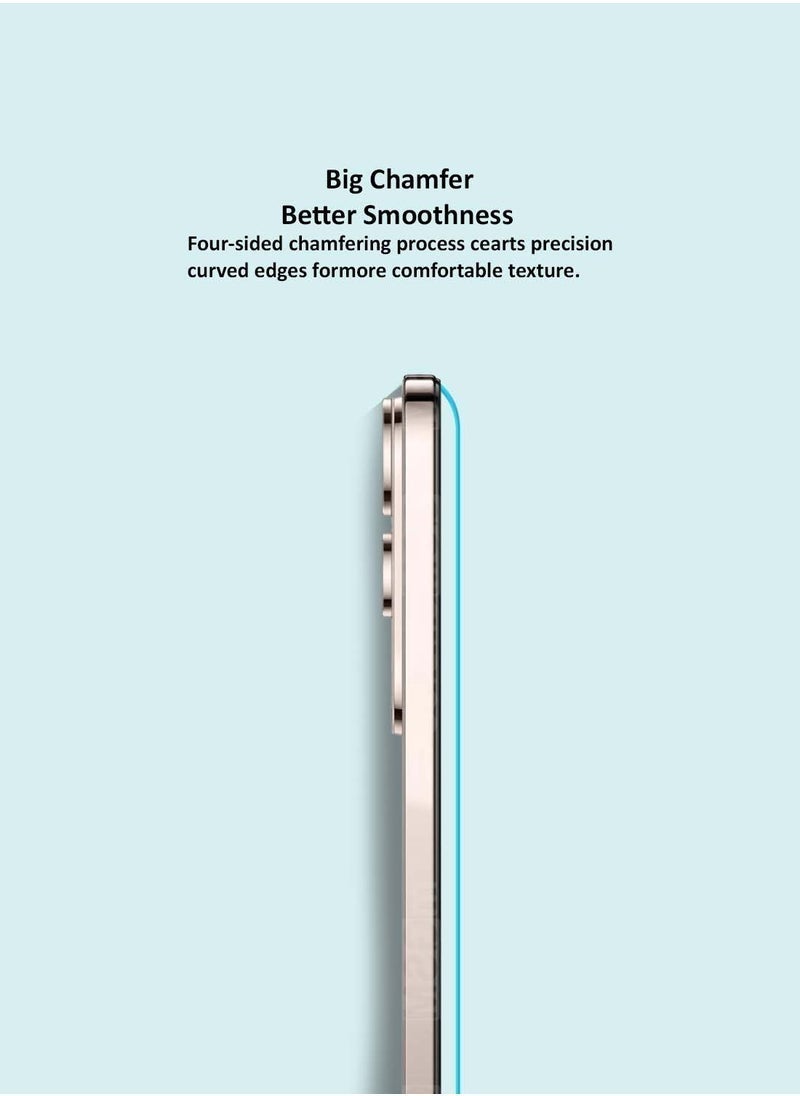 vesus Vivo V50 Lite 4G 2025 GMAX Premium Series 9H 2.5D Tempered Glass Screen Protector â€“ Clear, Curved Edges, Full Coverage, Anti-Fingerprint, Scratch-Resistant, HD Clarity - Image 5