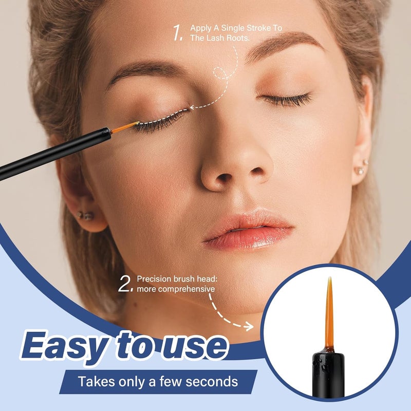 PRO LASHBEAUTY Advanced Lash Serum 4ml Eyelash Serum Lash Growth RapidFuller And Thicker Vegan Lash Enhancing Treatment - Image 4